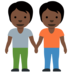 Twitter里的手牵手:深色肤色emoji表情