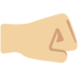 Twitter里的右拳:中浅肤色emoji表情