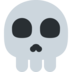 Twitter里的颅骨/骷髅emoji表情