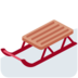 Twitter里的雪橇emoji表情