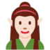 Twitter里的女精灵:浅肤色emoji表情