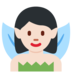 Twitter里的女仙女:浅肤色emoji表情
