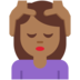 Twitter里的女性按摩:中黑肤色emoji表情