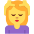 Twitter里的按摩的女人emoji表情