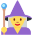 Twitter里的女法师emoji表情