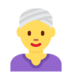 Twitter里的戴头巾的女人emoji表情