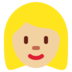 Twitter里的女性:中浅肤色emoji表情