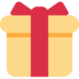 Twitter里的包装好的礼物emoji表情