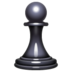 WhatsApp里的国际象棋棋子emoji表情