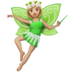 WhatsApp里的仙女:中浅肤色emoji表情