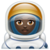WhatsApp里的女宇航员:深色肤色emoji表情