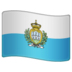 WhatsApp里的旗帜：圣马力诺emoji表情