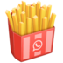 WhatsApp里的炸薯条emoji表情