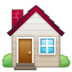 WhatsApp里的房子emoji表情