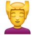 WhatsApp里的男人在按摩emoji表情