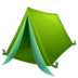 WhatsApp里的帐篷emoji表情
