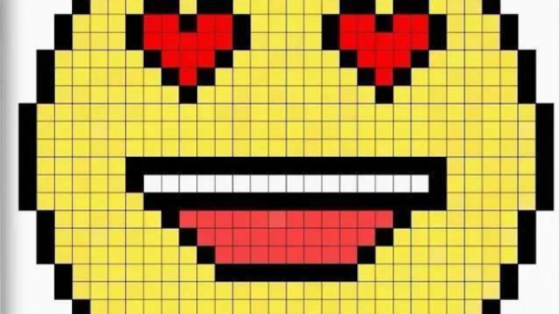 32个emoji表情十字绣，先收藏起来，绣在衣服上回头率很高缩略图