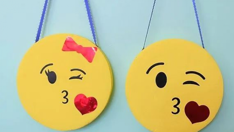 手工一 | 我一见你就笑，多组表情包DIY让人喜欢到停不下来缩略图