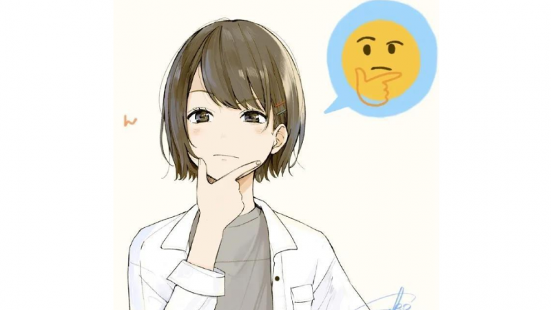 画师绘制表情包拟人化，emoji变成短发小姐姐，可爱程度翻倍缩略图