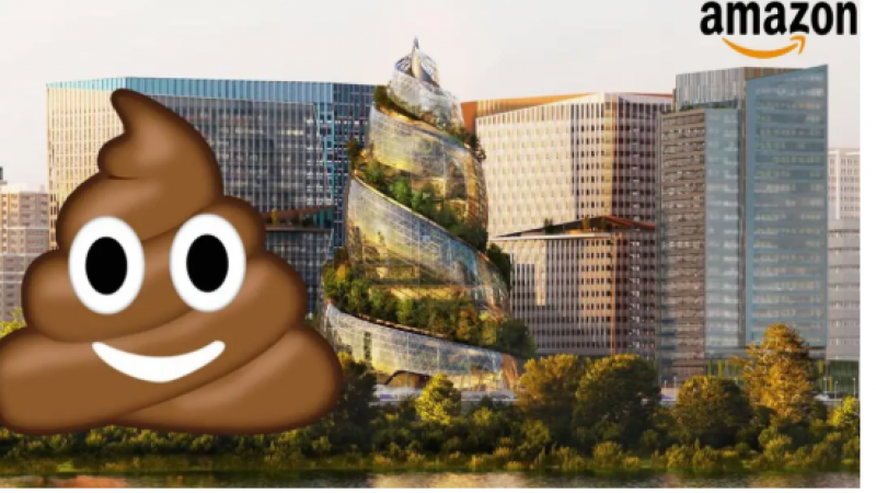 央视有「大裤衩」，亚马逊有「emoji金便便」