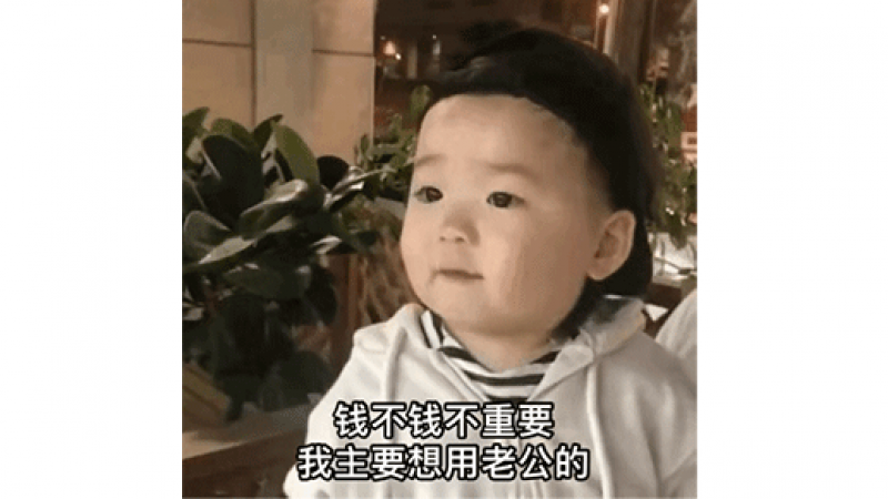 搞笑表情包 | 我真的很需要钱缩略图