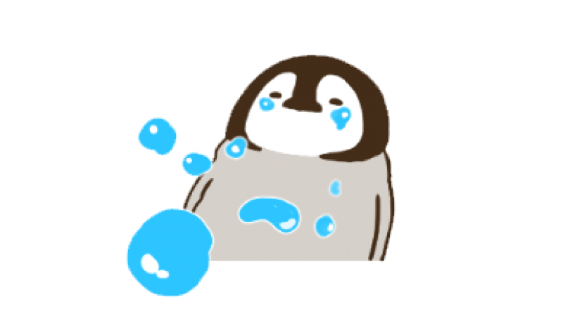 表情包 | 抖音上很多人在找的灰色小企鹅表情包（1）缩略图