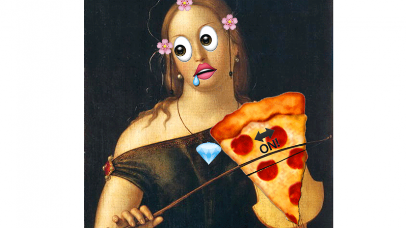 emoji天际脑洞玩坏名画！！！【GIF图】